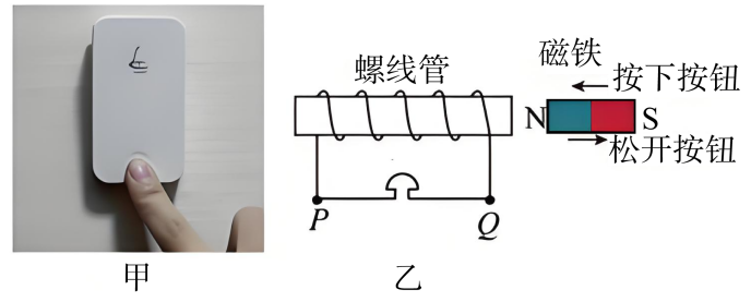 无线门铃磁铁往复运动