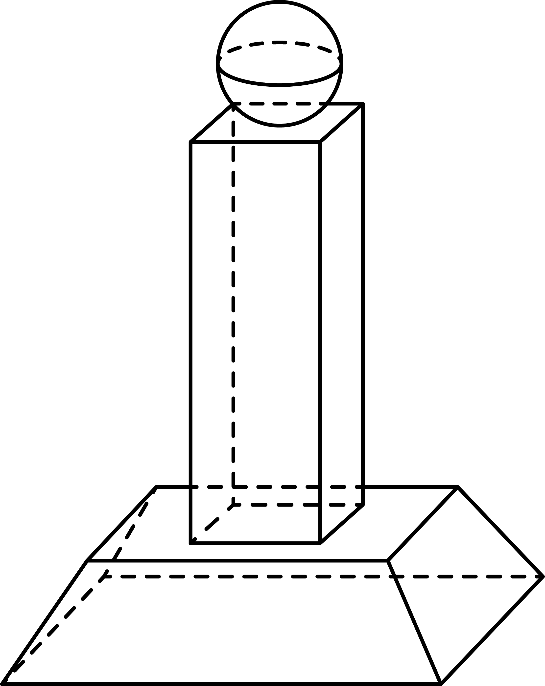 题设几何图形及顶点标记
