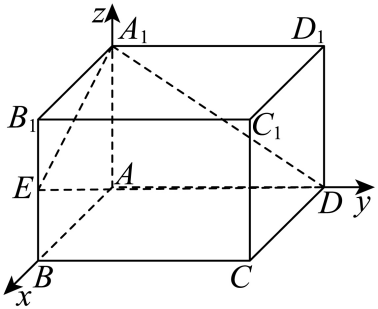长方体原解析建系图