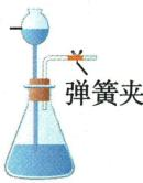 夹闭气体出口后用长颈漏斗注水检查气密性
