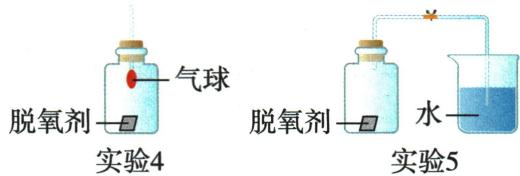 实验4瓶内气球与实验5水封装置