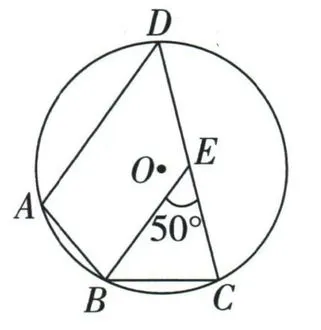 圆内接四边形ABCD，BE平行AD，E在CD上