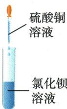 硫酸铜溶液加入氯化钡溶液