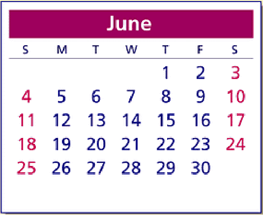 June